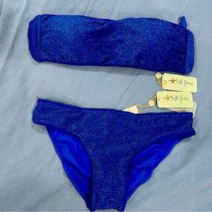 Luli Fama bikini, blue, brand new
